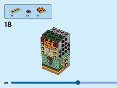 LEGO 40560 instructions page 20 – build guide
