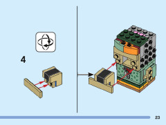 LEGO 40560 instructions page 23 – build guide