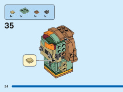 LEGO 40560 instructions page 34 – build guide