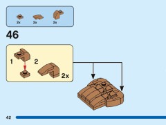 LEGO 40560 instructions page 42 – build guide