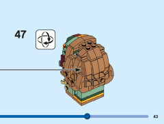 LEGO 40560 instructions page 43 – build guide