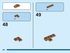 LEGO 40560 instructions page 44 – build guide