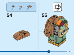 LEGO 40560 instructions page 47 – build guide