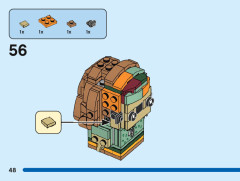 LEGO 40560 instructions page 48 – build guide