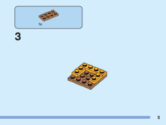 LEGO 40560 instructions page 5 – build guide