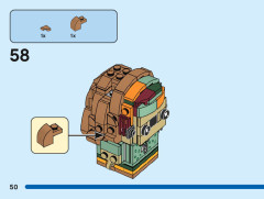 LEGO 40560 instructions page 50 – build guide