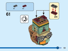 LEGO 40560 instructions page 53 – build guide