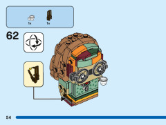 LEGO 40560 instructions page 54 – build guide