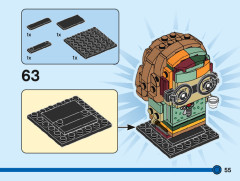 LEGO 40560 instructions page 55 – build guide