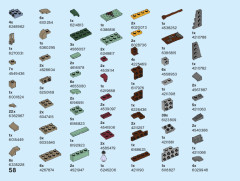 LEGO 40560 instructions page 58 – build guide