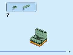 LEGO 40560 instructions page 9 – build guide