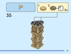 LEGO 40569 instructions page 37 – build guide