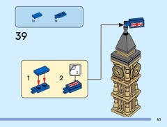LEGO 40569 instructions page 41 – build guide