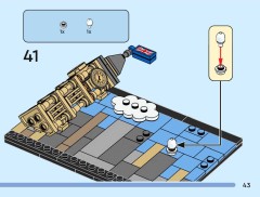 LEGO 40569 instructions page 43 – build guide