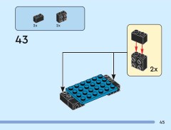 LEGO 40569 instructions page 45 – build guide