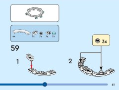 LEGO 40569 instructions page 61 – build guide