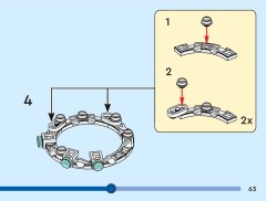 LEGO 40569 instructions page 63 – build guide