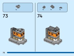 LEGO 40569 instructions page 78 – build guide