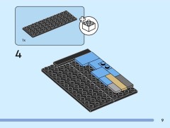 LEGO 40569 instructions page 9 – build guide