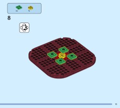 LEGO 40573 instructions page 11 – build guide
