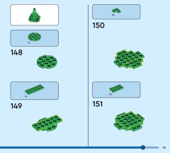 LEGO 40573 instructions page 73 – build guide