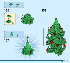 LEGO 40573 instructions page 75 – build guide
