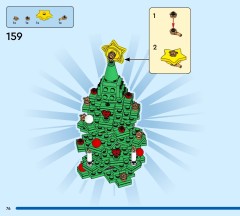 LEGO 40573 instructions page 76 – build guide