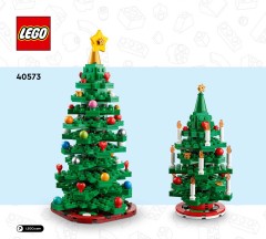 LEGO 40573 instructions page 1 – build guide