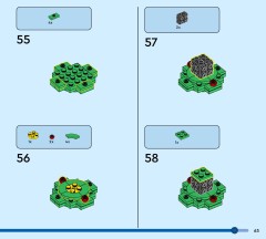 LEGO 40573 instructions page 63 – build guide