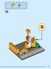 LEGO 40583 instructions page 17 – build guide