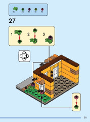 LEGO 40583 instructions page 31 – build guide
