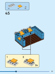 LEGO 40583 instructions page 51 – build guide