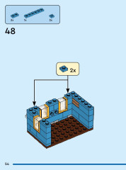 LEGO 40583 instructions page 54 – build guide