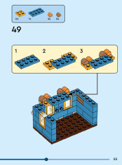 LEGO 40583 instructions page 55 – build guide