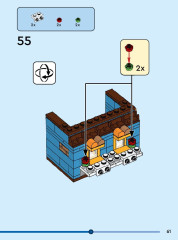 LEGO 40583 instructions page 61 – build guide