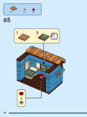 LEGO 40583 instructions page 70 – build guide
