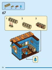 LEGO 40583 instructions page 72 – build guide