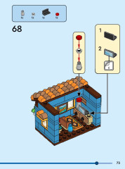 LEGO 40583 instructions page 73 – build guide
