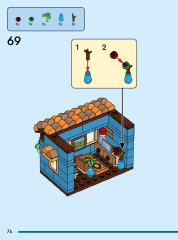LEGO 40583 instructions page 74 – build guide