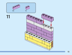 LEGO 40584 instructions page 15 – build guide