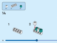 LEGO 40584 instructions page 18 – build guide