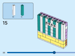LEGO 40584 instructions page 20 – build guide