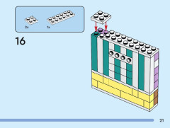 LEGO 40584 instructions page 21 – build guide