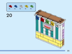 LEGO 40584 instructions page 25 – build guide