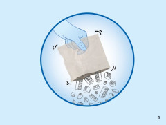 LEGO 40584 instructions page 3 – build guide