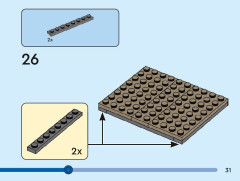 LEGO 40584 instructions page 31 – build guide