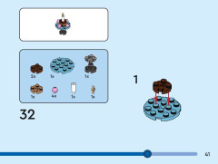 LEGO 40584 instructions page 41 – build guide