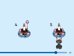 LEGO 40584 instructions page 43 – build guide