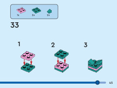 LEGO 40584 instructions page 45 – build guide