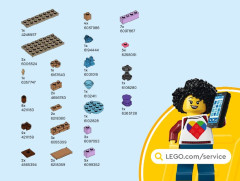 LEGO 40584 instructions page 51 – build guide